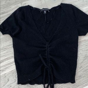 kendal and kylie pacsun cinch crop top